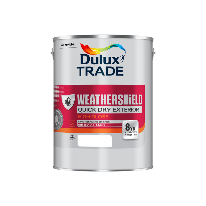 Dulux Trade Weathershield Quick Dry Exterior High Gloss