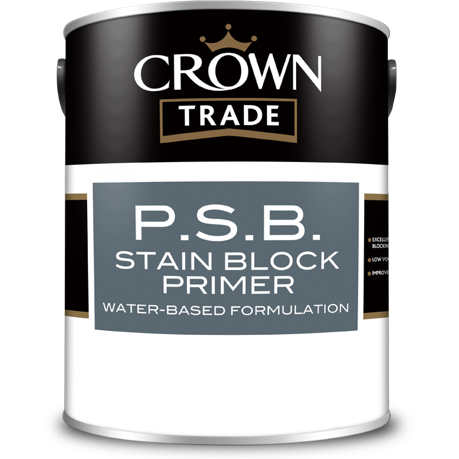 Crown Trade PSB Stain Block Primer - Buy Paint Online