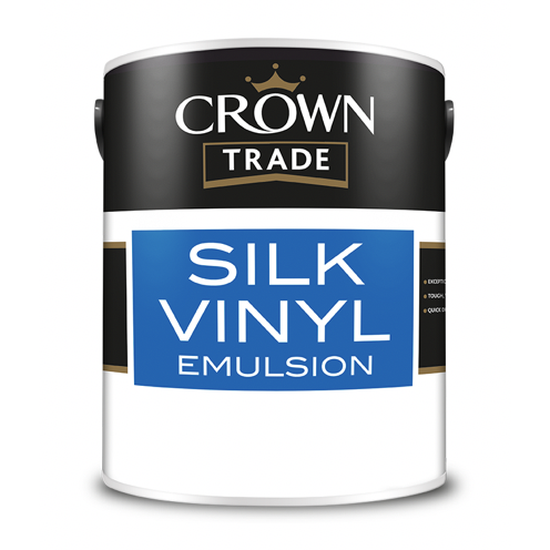 Crown Trade Silk Vinyl Emulsion Paint - Buy Paint Online
