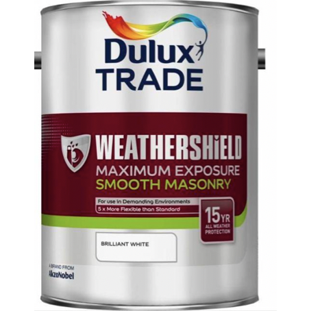 Dulux Weathershield Maximum Exposure Smooth Masonry - Buy Paint Online