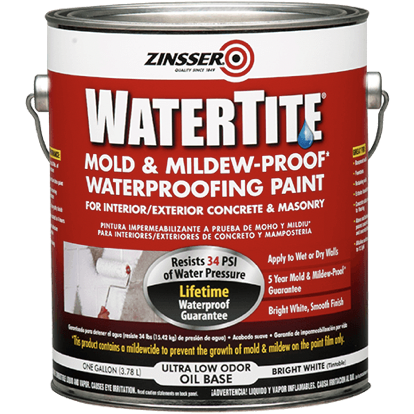 Zinsser Watertite Waterproofing Paint - Buy Paint Online
