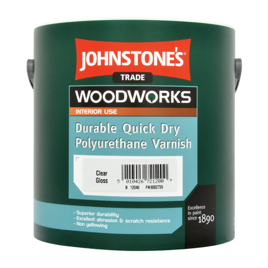 Johnstones Durable Quick Dry Polyurethane Varnish - Buy Paint Online