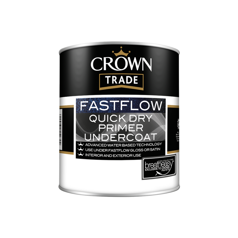 Crown Trade Fastflow Quick-Dry Primer Undercoat