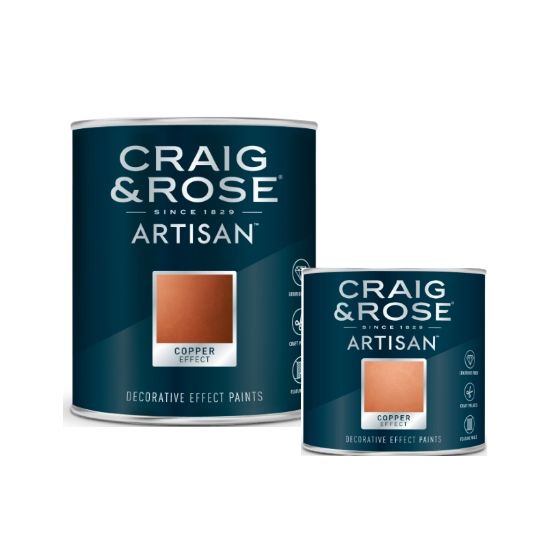 Craig & Rose Artisan Copper Effect Decorative Paint - Buy Paint Online
