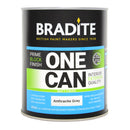 Bradite One Can Primer/Finish - Matt OC63 ANTHRACITE GREY RAL 7016