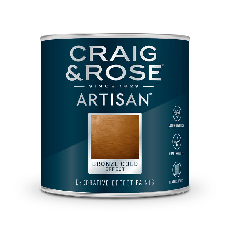 Craig & Rose Artisan Gold Effects Decorative Paint - Bronze Gold