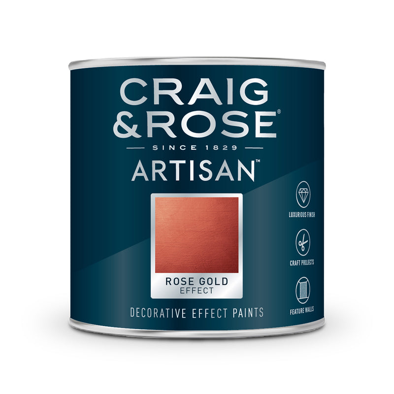 Craig & Rose Artisan Gold Effects Decorative Paint - Rose Gold