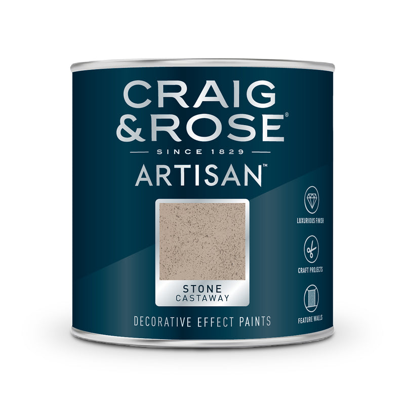 Craig & Rose Artisan Stone Effects Decorative Paint - Castaway Stone