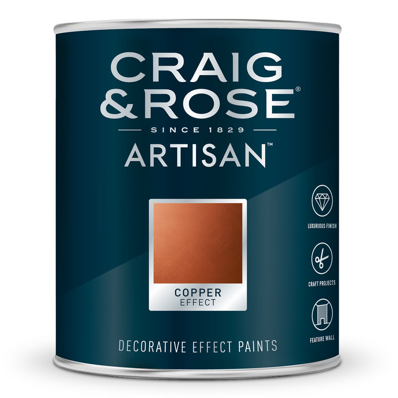 Craig & Rose Artisan Copper Effect Decorative Paint