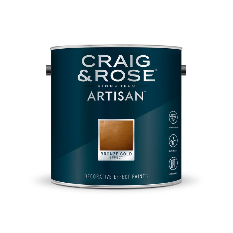 Craig & Rose Artisan Gold Effects Decorative Paint - Bronze Gold
