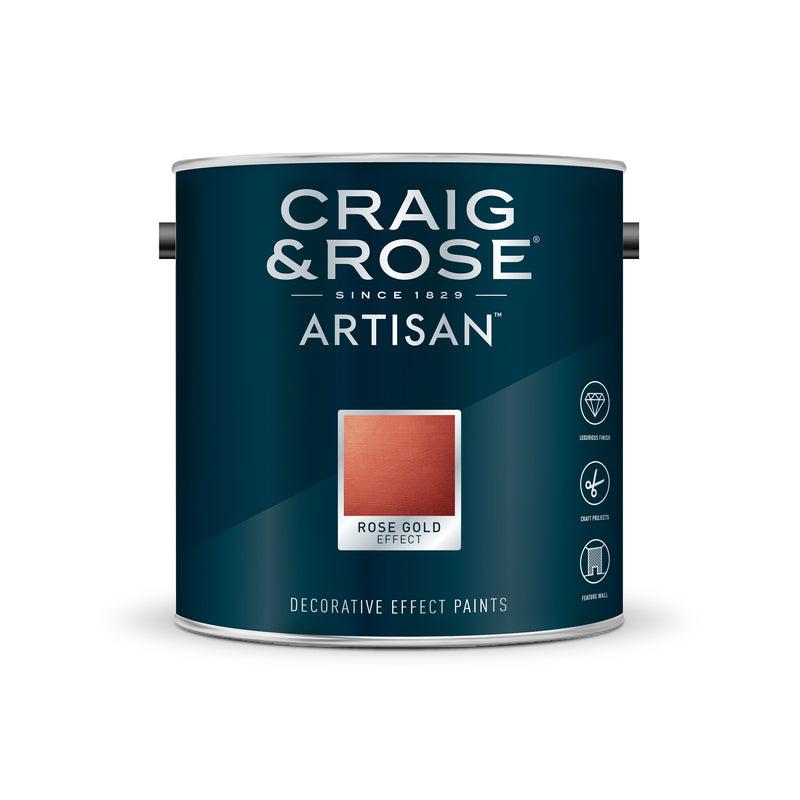 Craig & Rose Artisan Gold Effects Decorative Paint - Rose Gold