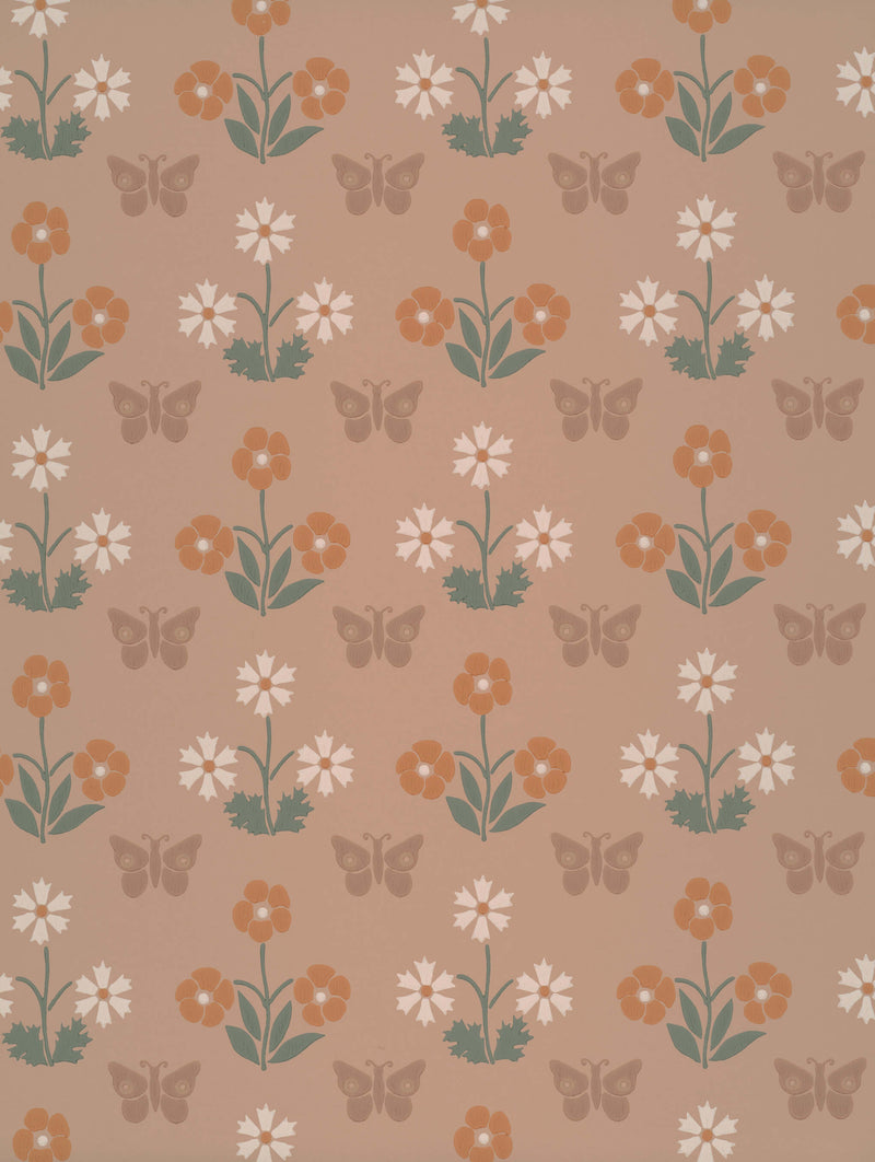 Little Greene National Trust Papers IV - Burges Butterfly