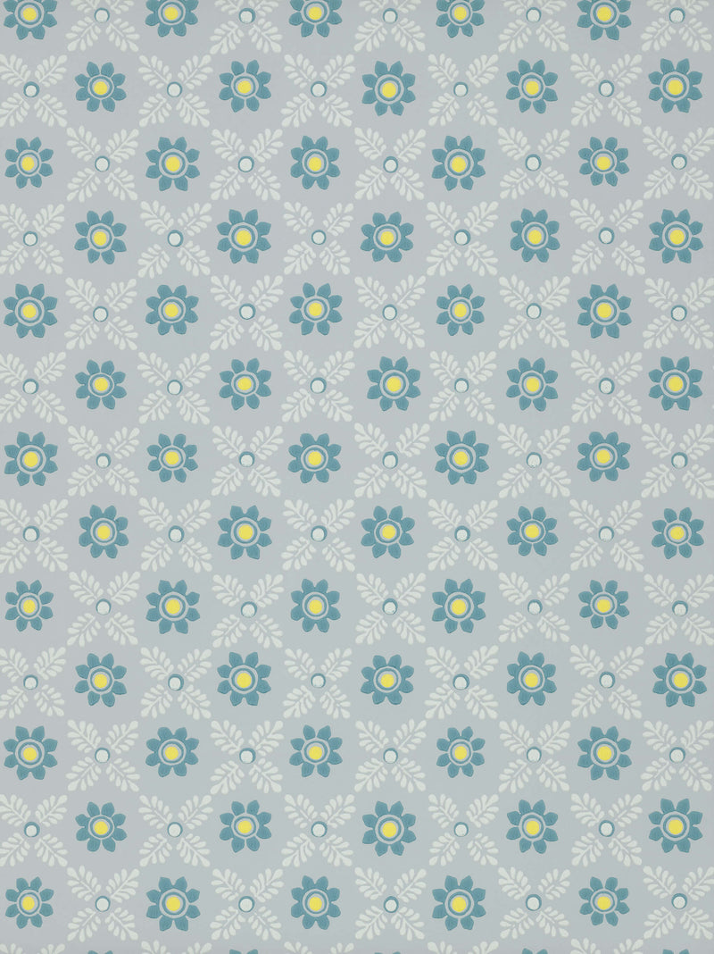 Little Greene National Trust Papers IV - Ditsy Block