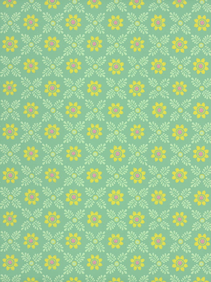 Little Greene National Trust Papers IV - Ditsy Block