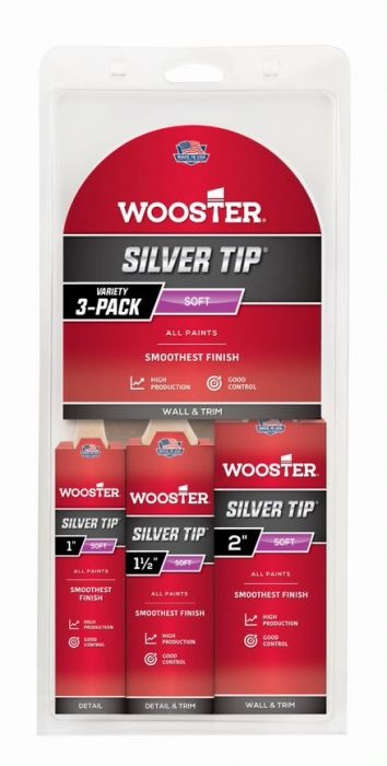 Wooster Silver Tip FSC - 3-pack