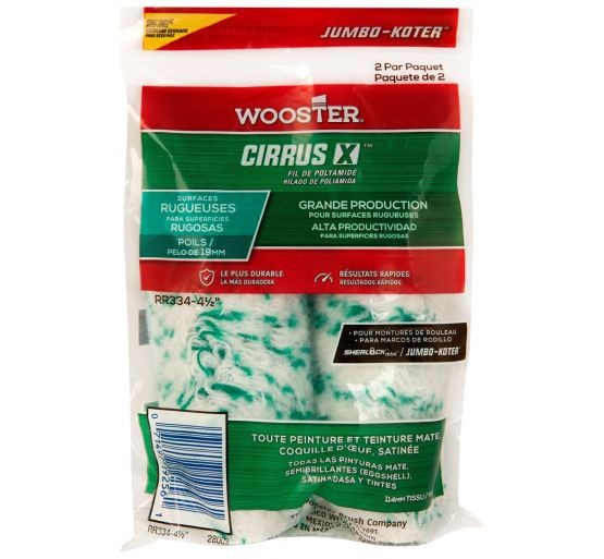 Wooster Jumbo-Koter Cirrus 3/4" Closed End 2-pack