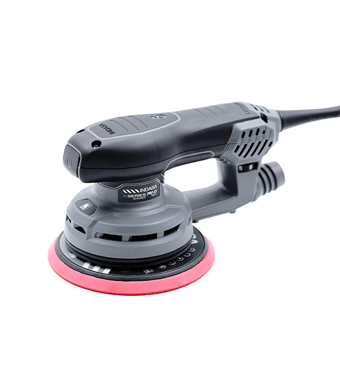 INDASA E-SERIES PRO XS RANDOM ELECTRIC ORBITAL SANDER - 150MM