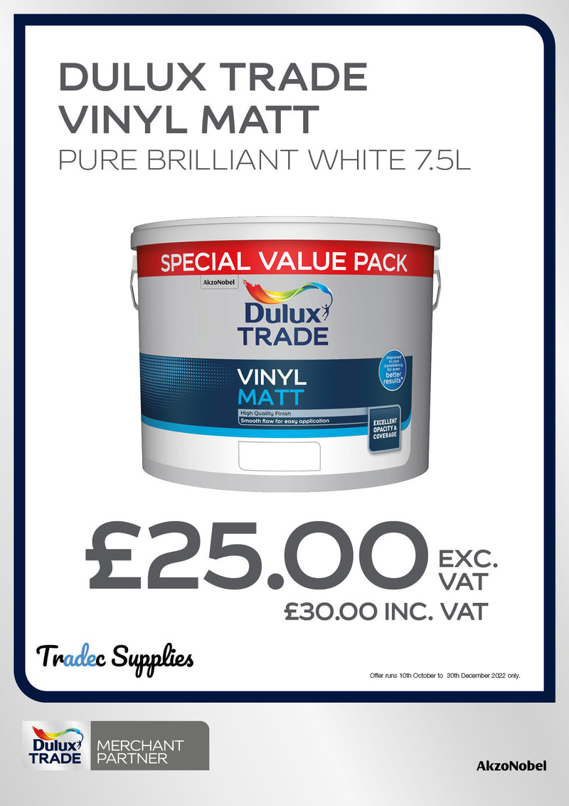 Dulux Trade Vinyl Matt 