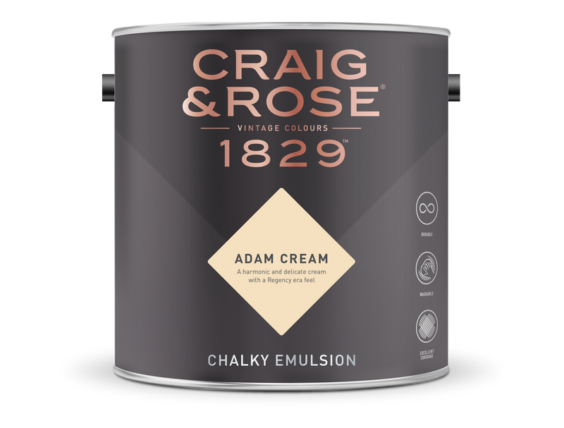 Craig & Rose 1829 Chalky Emulsion (5L) - Buy Paint Online