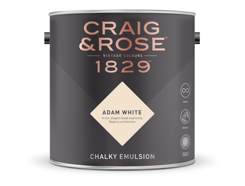 Craig & Rose 1829 Chalky Emulsion (5L) - Buy Paint Online