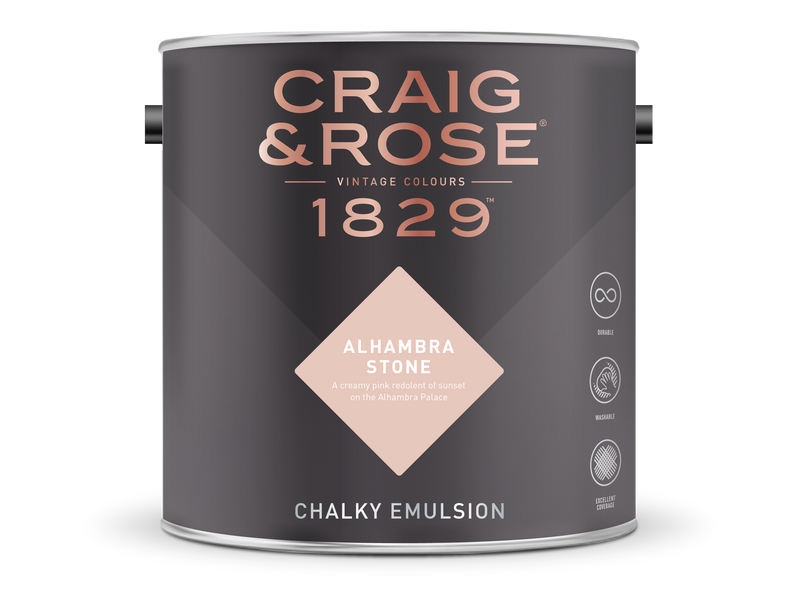 Craig & Rose 1829 Chalky Emulsion (5L) - Buy Paint Online