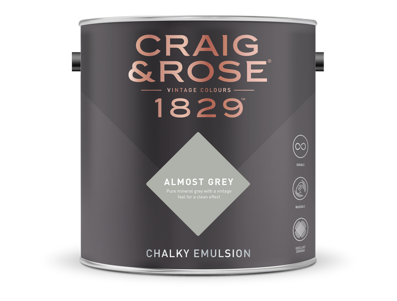 Craig & Rose 1829 Chalky Emulsion (2.5L) - Buy Paint Online