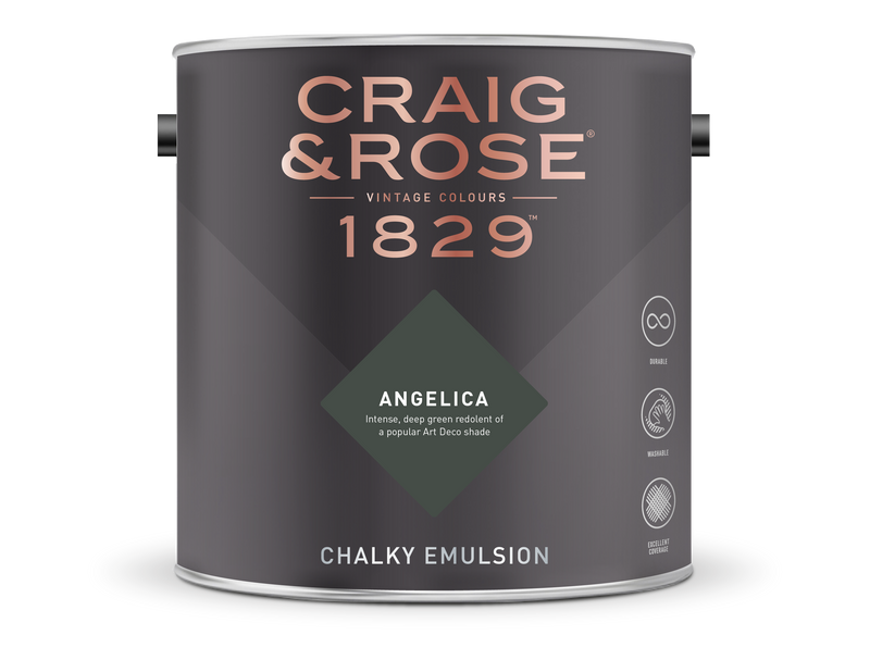 Craig & Rose 1829 Chalky Emulsion (5L) - Buy Paint Online