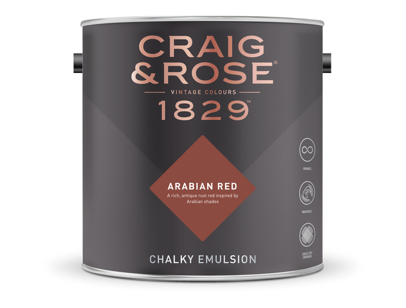 Craig & Rose 1829 Chalky Emulsion (5L) - Buy Paint Online