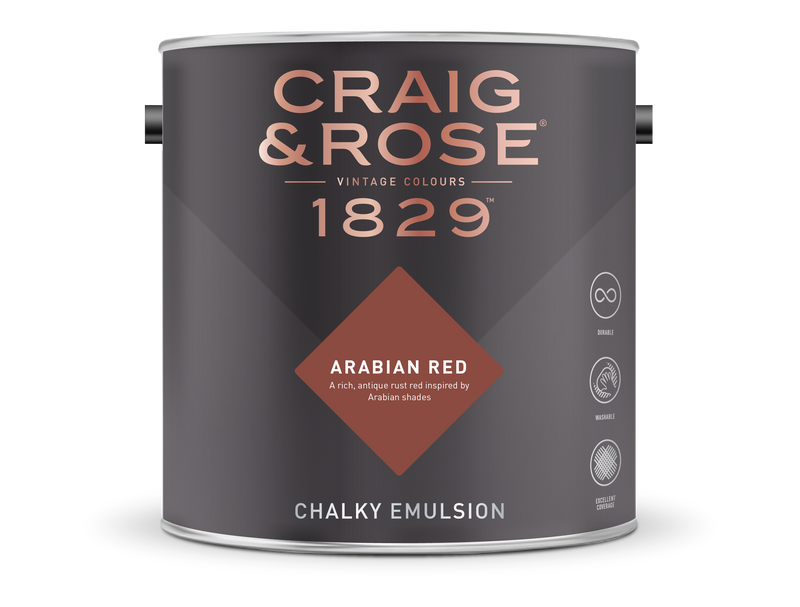 Craig & Rose 1829 Chalky Emulsion (2.5L) - Buy Paint Online