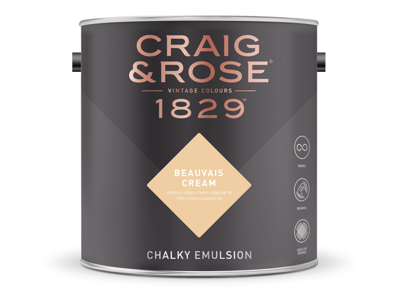 Craig & Rose 1829 Chalky Emulsion (5L) - Buy Paint Online