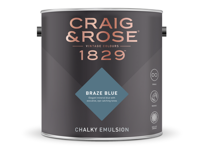 Craig & Rose 1829 Chalky Emulsion (2.5L) - Buy Paint Online