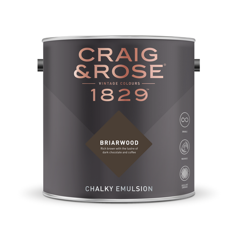 Craig & Rose 1829 Chalky Emulsion (5L) - Buy Paint Online