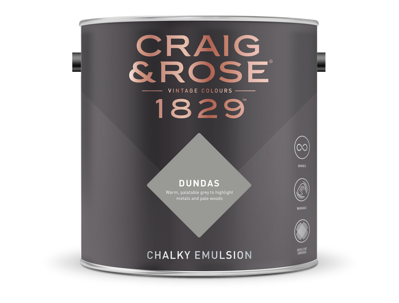 Craig & Rose 1829 Chalky Emulsion (2.5L) - Buy Paint Online
