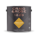 Craig & Rose 1829 Chalky Emulsion (2.5L) - Buy Paint Online