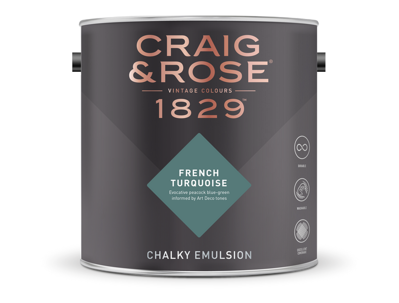 Craig & Rose 1829 Chalky Emulsion (5L) - Buy Paint Online