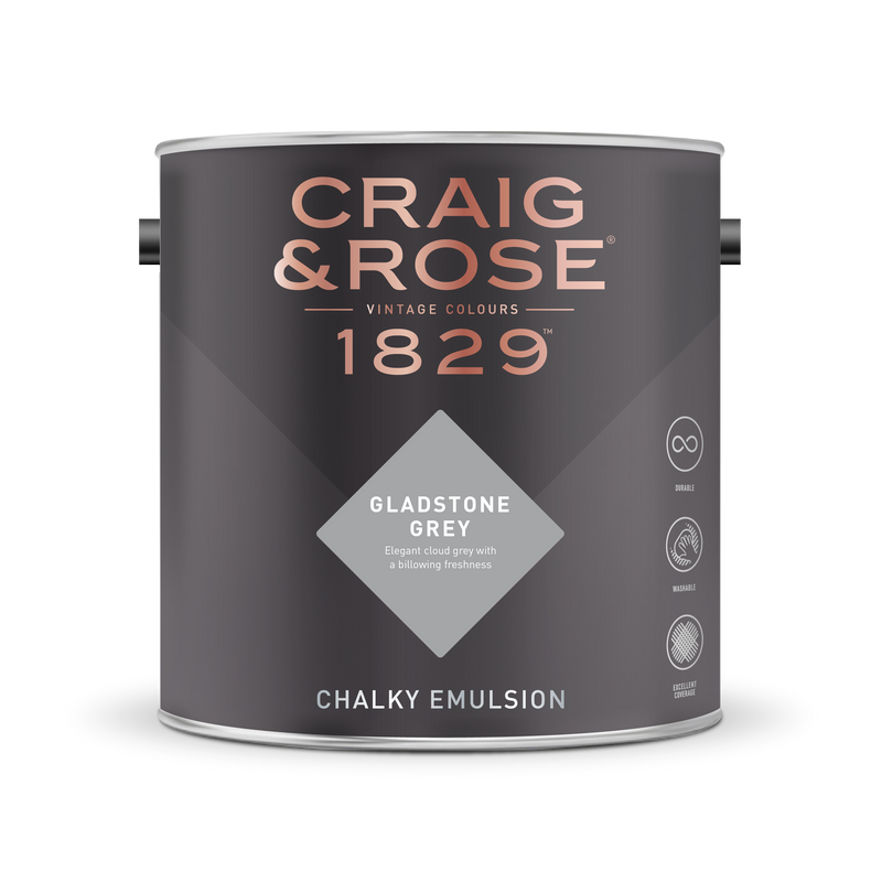 Craig & Rose 1829 Chalky Emulsion (5L) - Buy Paint Online