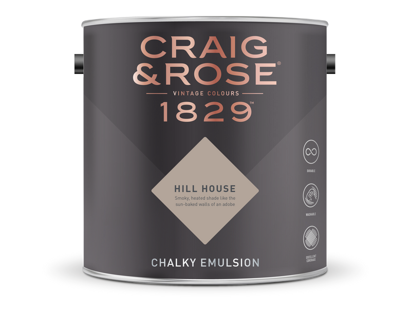 Craig & Rose 1829 Chalky Emulsion (5L) - Buy Paint Online