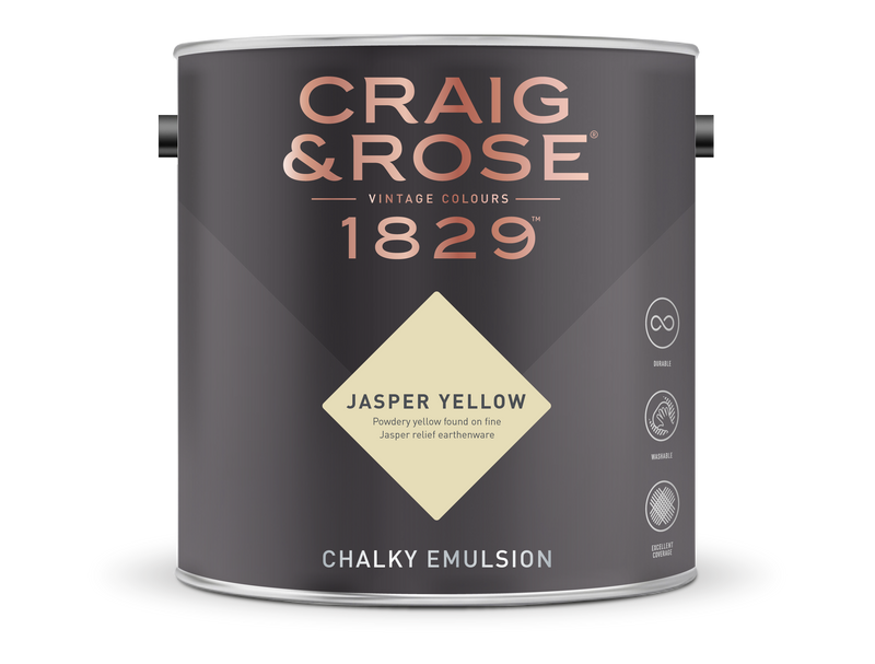 Craig & Rose 1829 Chalky Emulsion (2.5L) - Buy Paint Online