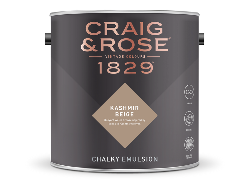 Craig & Rose 1829 Chalky Emulsion (2.5L) - Buy Paint Online