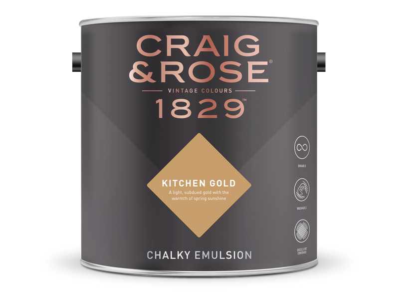 Craig & Rose 1829 Chalky Emulsion (5L) - Buy Paint Online