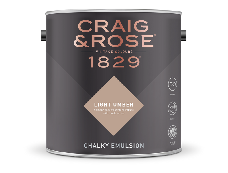 Craig & Rose 1829 Chalky Emulsion (2.5L) - Buy Paint Online