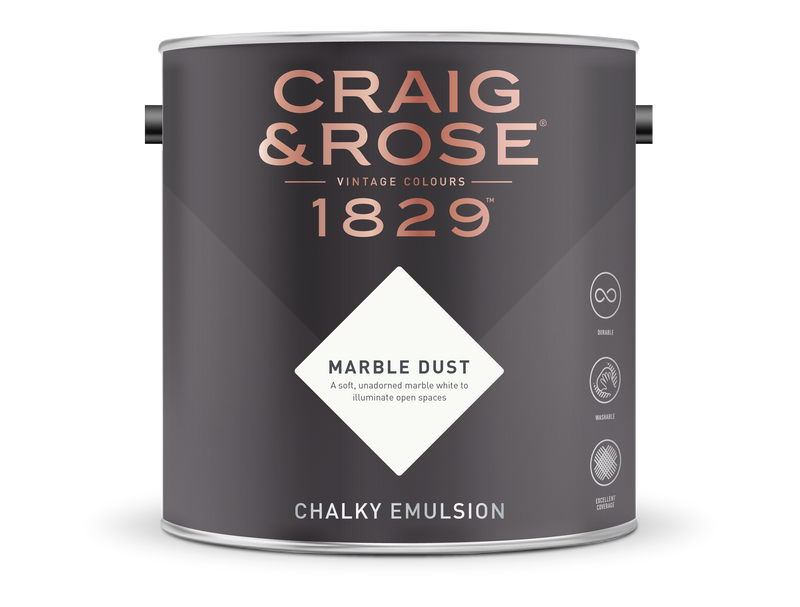 Craig & Rose 1829 Chalky Emulsion (5L) - Buy Paint Online