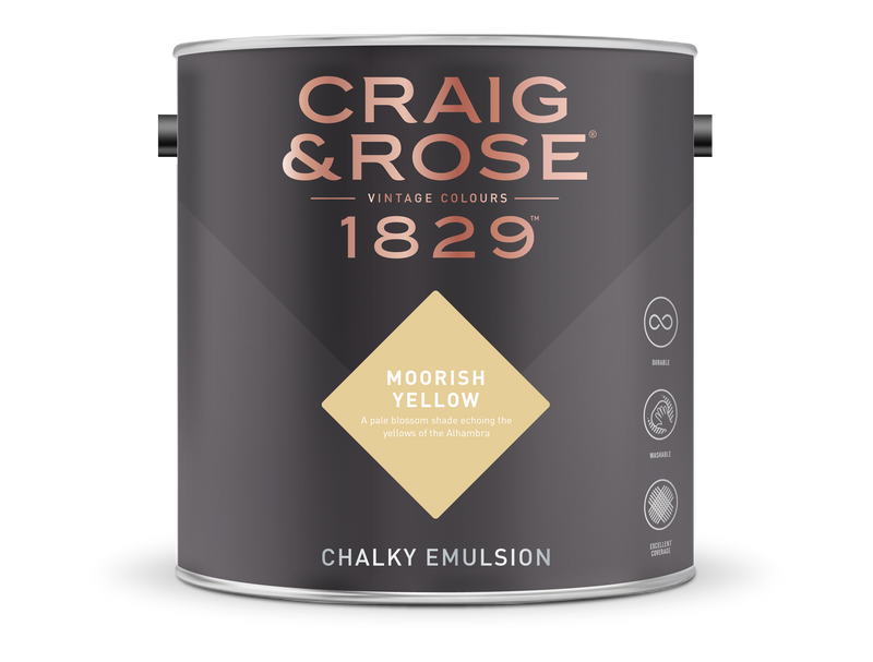 Craig & Rose 1829 Chalky Emulsion (5L) - Buy Paint Online