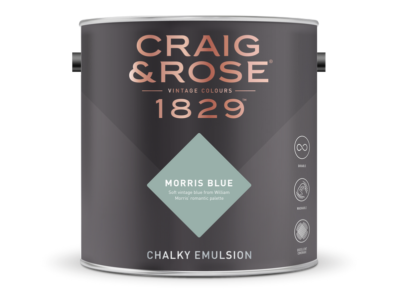 Craig & Rose 1829 Chalky Emulsion (2.5L) - Buy Paint Online