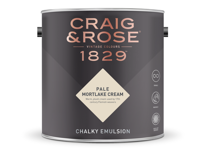 Craig & Rose 1829 Chalky Emulsion (2.5L) - Buy Paint Online