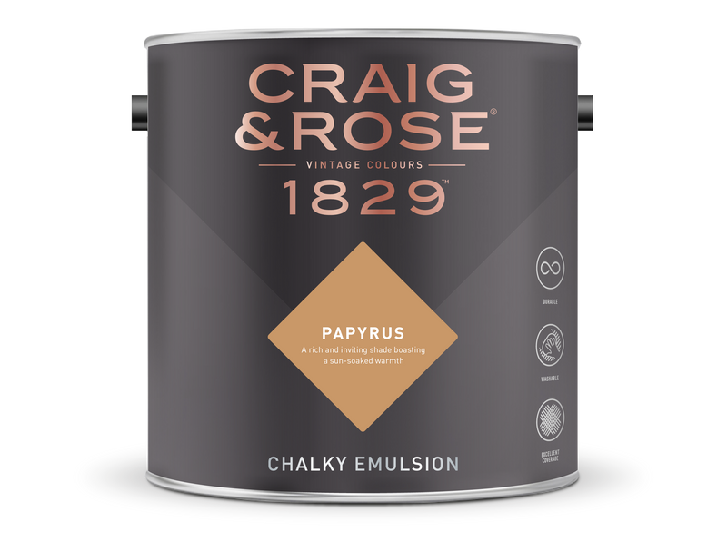 Craig & Rose 1829 Chalky Emulsion (5L) - Buy Paint Online