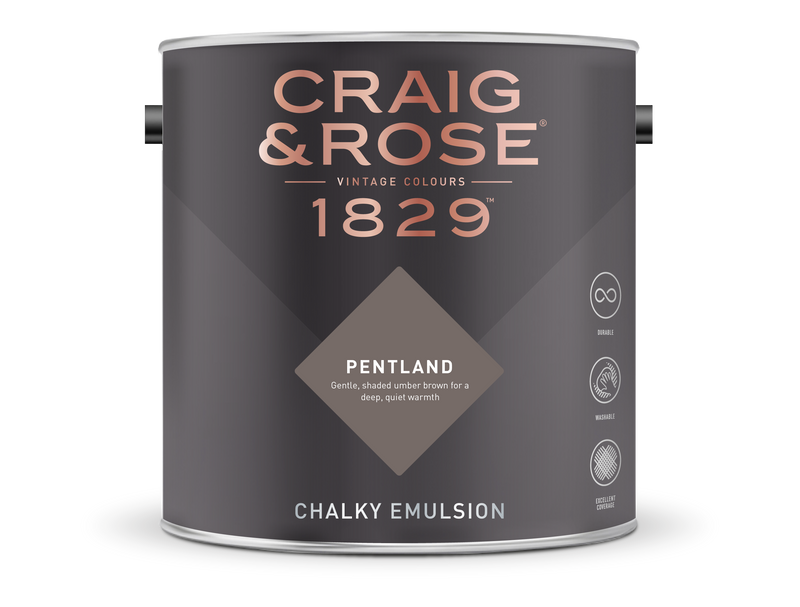 Craig & Rose 1829 Chalky Emulsion (2.5L) - Buy Paint Online