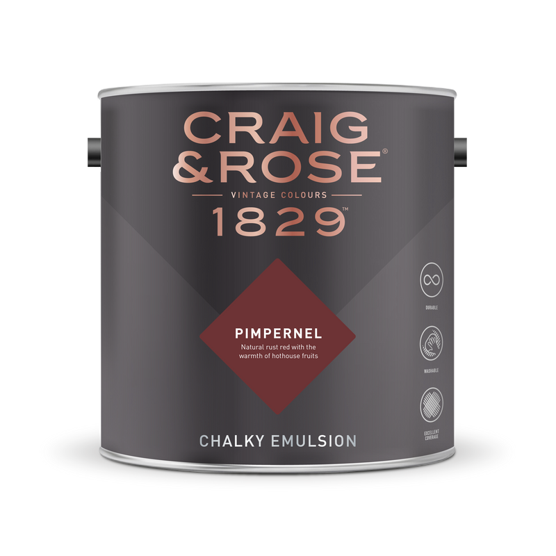 Craig & Rose 1829 Chalky Emulsion (5L) - Buy Paint Online