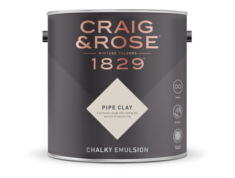 Craig & Rose 1829 Chalky Emulsion (2.5L) - Buy Paint Online