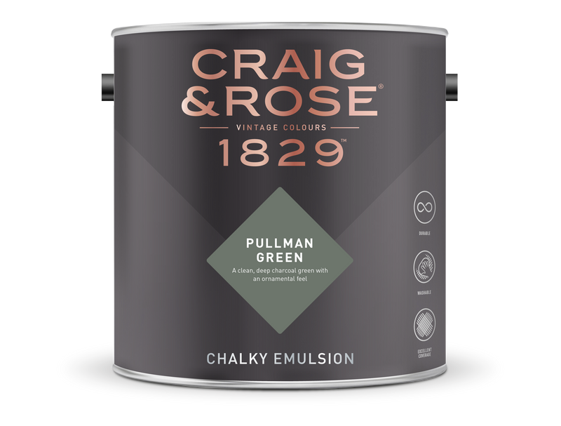 Craig & Rose 1829 Chalky Emulsion (2.5L) - Buy Paint Online